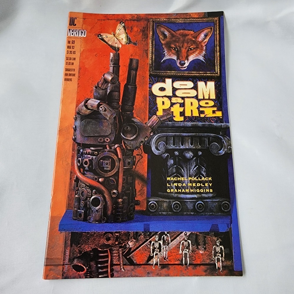 Doom Patrol #69 DC Vertigo Comic Book Aug 1993‎ Modern Age Robotman Negative Man